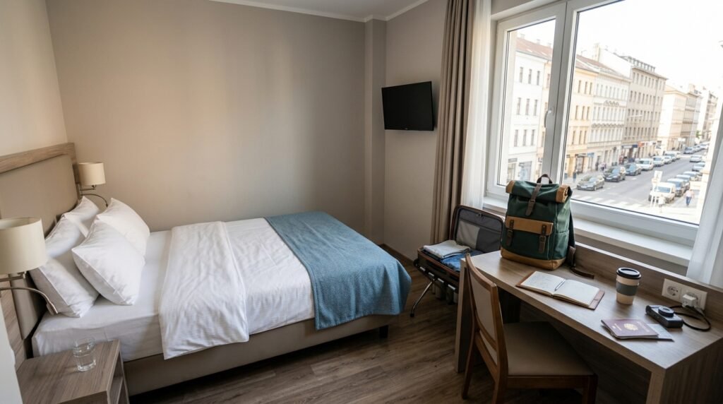 Comfortable affordable accommodation for budget travelers
