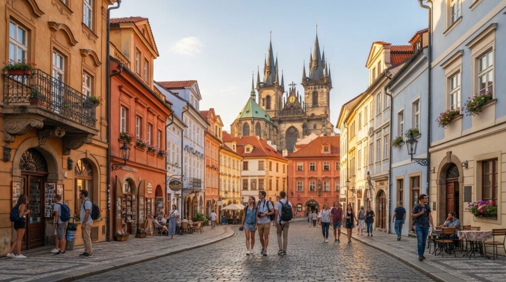 Beautiful travel destination and country