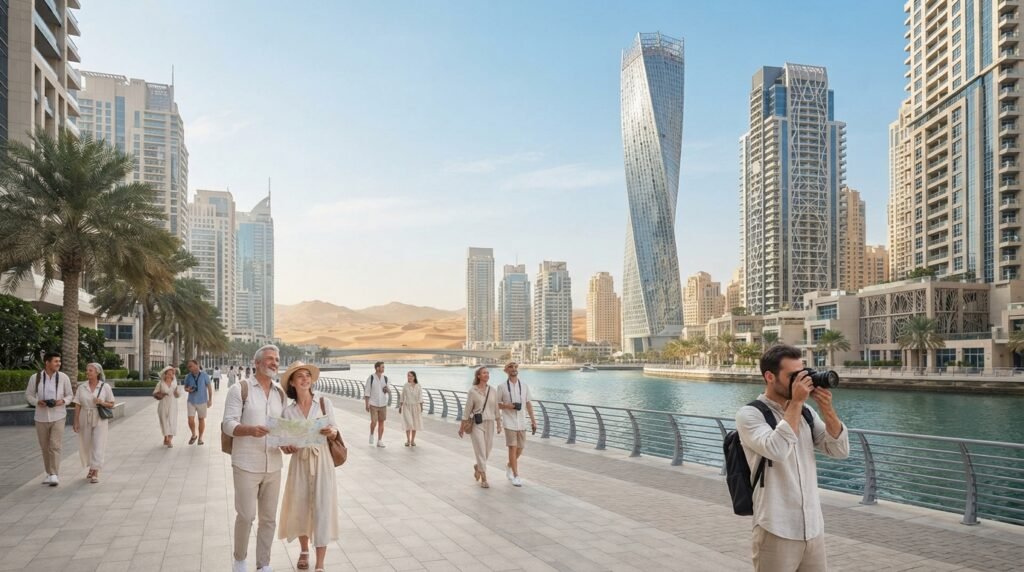 Modern travel destinations suitable for first-time international travelers